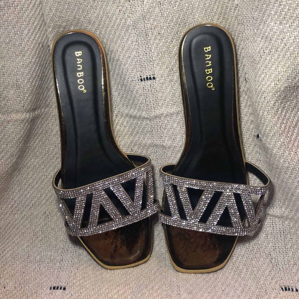 Gold Sandals